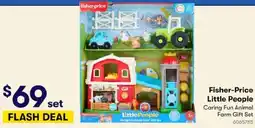 BIG W Fisher-Price Little People Caring Fun Animal Farm Gift Set offer