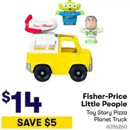 BIG W Fisher-Price Little People Toy Story Pizza Planet Truck offer