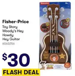 BIG W Fisher-Price Toy Story Woody's Hey Howdy Hey Guitar offer