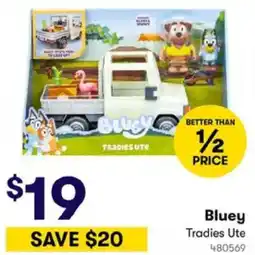 BIG W Bluey Tradies Ute offer