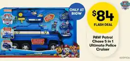 BIG W PAW Patrol Chase 5 in 1 Ultimate Police Cruiser offer