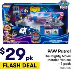 BIG W PAW Patrol The Mighty Movie Metallic Vehicle offer