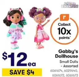BIG W Gabby's Dollhouse Small Dolls offer