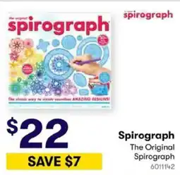 BIG W Spirograph The Original Spirograph offer