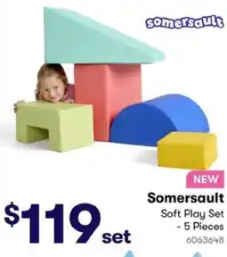 BIG W Somersault Soft Play Set offer