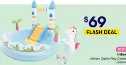 BIG W Intex Unicorn Castle Play Centre offer
