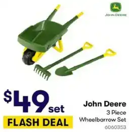 BIG W John Deere Wheelbarrow Set offer