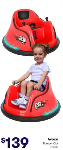 BIG W Avoca Bumper Car offer