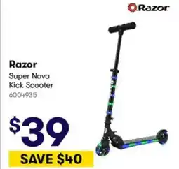 BIG W Razor Super Nova Kick Scooter offer