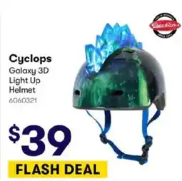 BIG W Cyclops Galaxy 3D Light Up Helmet offer