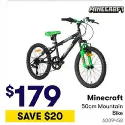 BIG W Minecraft Mountain Bike offer