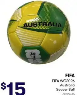 BIG W FIFA WC2026 Australia Soccer Ball offer