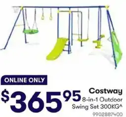 BIG W Costway 8-in-1 Outdoor Swing Set offer
