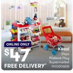 BIG W Keezi Pretend Play Supermarket offer