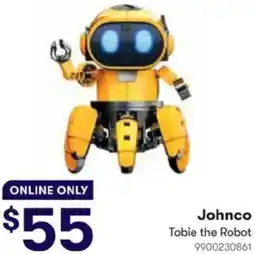 BIG W Johnco Tobie the Robot offer