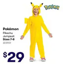 BIG W Pokémon Pikachu Jumpsuit offer