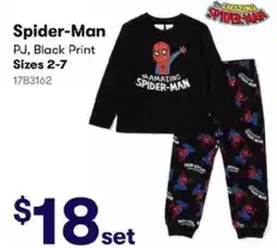 BIG W Spider-Man PJ offer