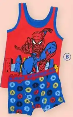 BIG W Spider-Man Boys Singlet & Trunks Set offer