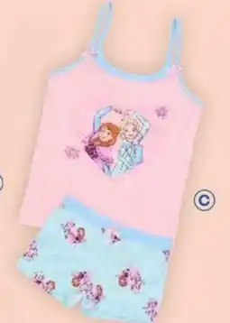 BIG W Frozen Girls Singlet & Shorts Set offer