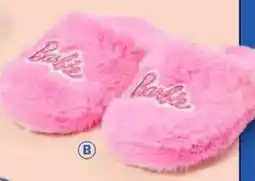 BIG W Kids Barbie Scuff Slippers offer