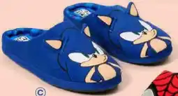 BIG W Kids Sonic Scuff Slippers offer