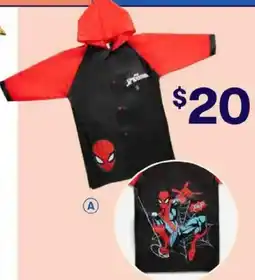 BIG W Spider-Man Raincoat offer
