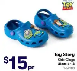 BIG W Toy Story Kids Clogs offer