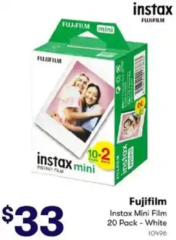 BIG W Fujifilm Instax Mini Film offer