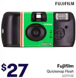 BIG W Fujifilm Quicksnap Flash offer