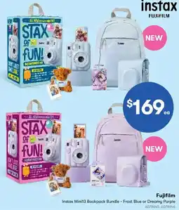BIG W Fujifilm Instax Mini13 Backpack Bundle offer