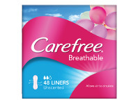 Chemist Warehouse Carefree Breathable Liners Unscented 48 Pack offer