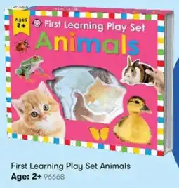 BIG W First Learning Play Set Animals offer