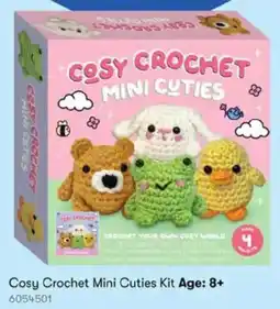 BIG W Cosy Crochet Mini Cuties Kit Age: 8+ offer
