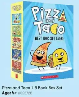 BIG W Pizza and Taco 1-5 Book Box Set Age: 4+ offer