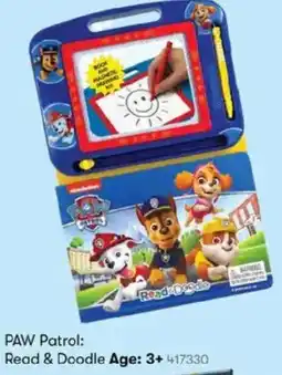 BIG W PAW Patrol: Read & Doodle Age: 3+ offer