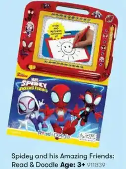 BIG W Spidey and his Amazing Friends: Read & Doodle Age: 3+ offer