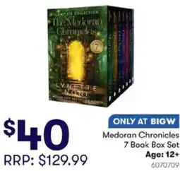 BIG W The Medoran Chronicles 7 Book Box Set Age: 12+ offer