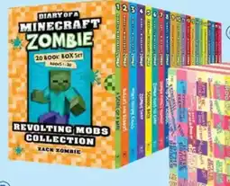 BIG W Diary of a Minecraft Zombie 1-20 Book Box Set Age: 8+ offer