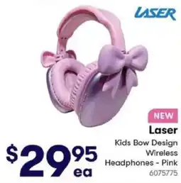BIG W Laser Kids Bow Design Wireless offer
