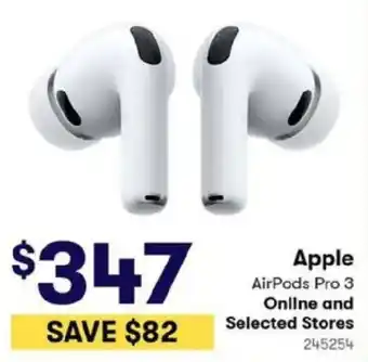 BIG W Apple AirPods Pro 3 offer
