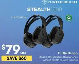 BIG W Turtle Beach Stealth 500 Wireless Headphones offer
