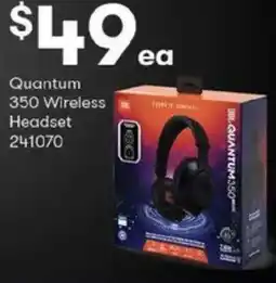 BIG W Quantum 350 Wireless Headset offer