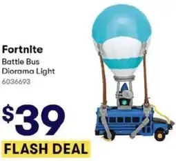 BIG W Fortnite Battle Bus Diorama Light offer