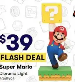 BIG W Super Mario Diorama Light offer