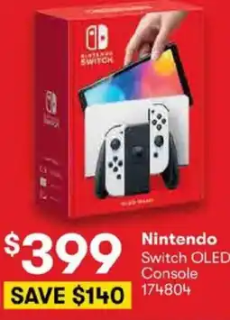 BIG W Nintendo Switch OLED Console offer