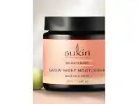Chemist Warehouse Sukin Brightening Glow Night Moisturiser Jar 50ml offer