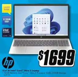 The Good Guys 15.6" Al Intel Core Ultra 5 Laptop offer