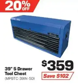 Repco 39" 5 Drawer Tool Chest offer