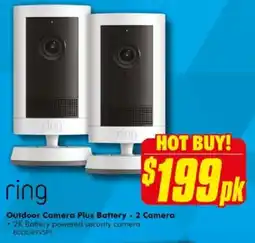 The Good Guys Outdoor Camera Plus Battery - 2 Camera offer