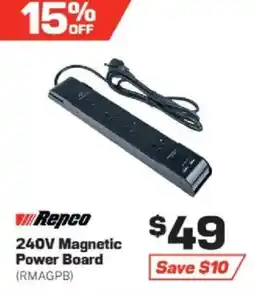 Repco 240V Magnetic Power Board offer